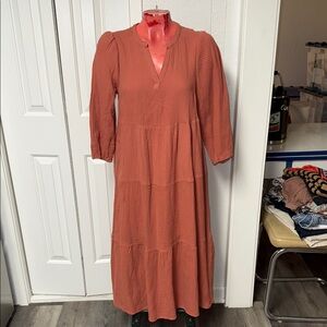 Marine Layer Tiered Dress
